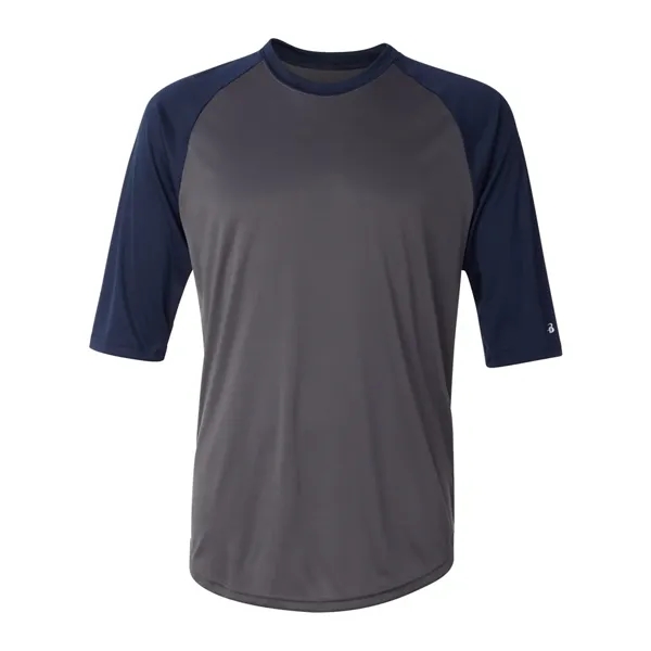 Three-quarter raglan sleeve baseball t-shirt... from ASI 84358 S&S Activewear