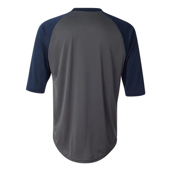Three-quarter raglan sleeve baseball t-shirt... from ASI 84358 S&S Activewear