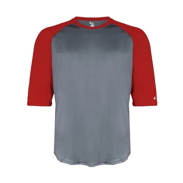 Three-quarter raglan sleeve baseball t-shirt... from ASI 84358 S&S Activewear