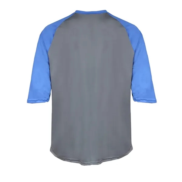 Three-quarter raglan sleeve baseball t-shirt... from ASI 84358 S&S Activewear