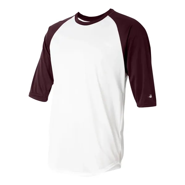 Three-quarter raglan sleeve baseball t-shirt... from ASI 84358 S&S Activewear