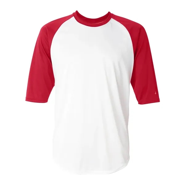 Three-quarter raglan sleeve baseball t-shirt... from ASI 84358 S&S Activewear