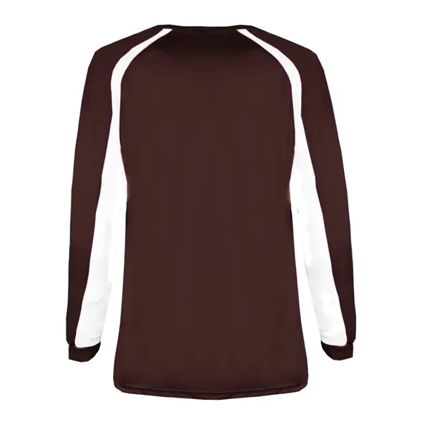 Long sleeve t-shirt equipped with moisture-management and anti-microbial technology.... from ASI 84358 S&S Activewear