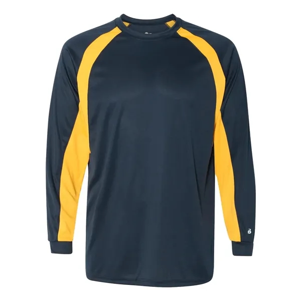 Long sleeve t-shirt equipped with moisture-management and anti-microbial technology.... from ASI 84358 S&S Activewear
