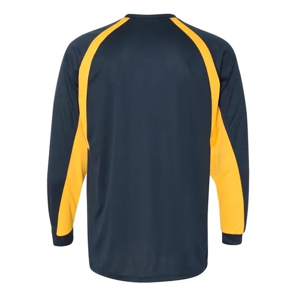 Long sleeve t-shirt equipped with moisture-management and anti-microbial technology.... from ASI 84358 S&S Activewear