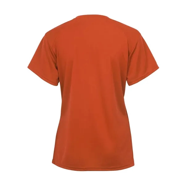 Women's short sleeve t-shirt with moisture management /anti-microbial fabric. Blank.... from ASI 84358 S&S Activewear