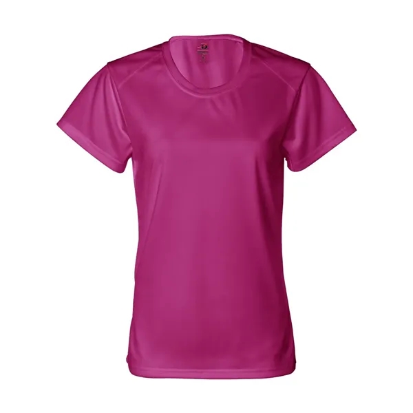 Women's short sleeve t-shirt with moisture management /anti-microbial fabric. Blank.... from ASI 84358 S&S Activewear