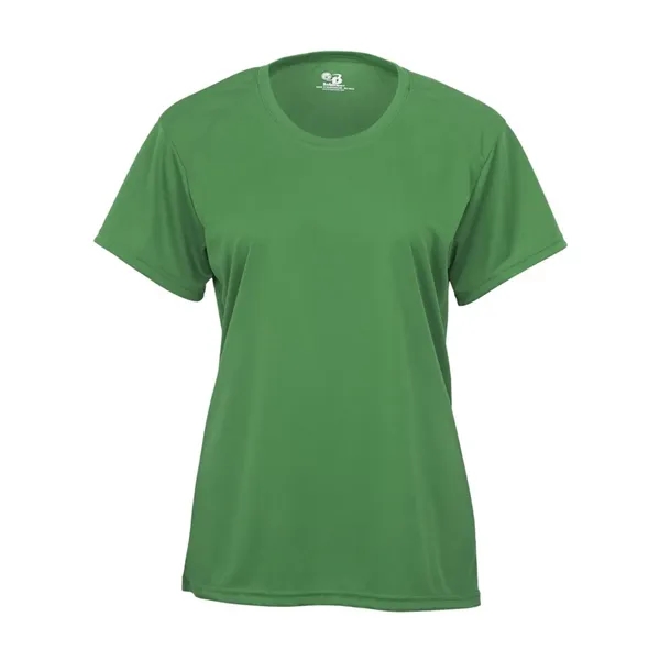 Women's short sleeve t-shirt with moisture management /anti-microbial fabric. Blank.... from ASI 84358 S&S Activewear