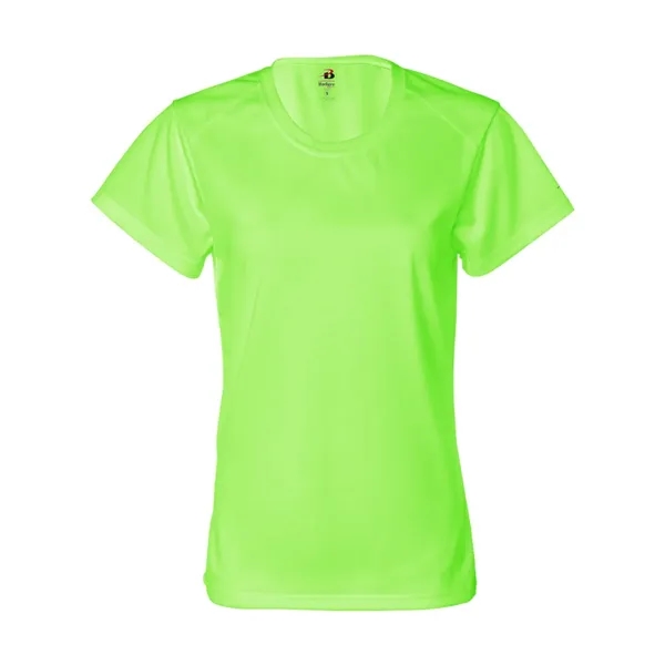 Women's short sleeve t-shirt with moisture management /anti-microbial fabric. Blank.... from ASI 84358 S&S Activewear