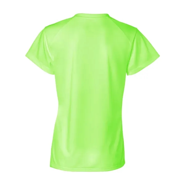 Women's short sleeve t-shirt with moisture management /anti-microbial fabric. Blank.... from ASI 84358 S&S Activewear