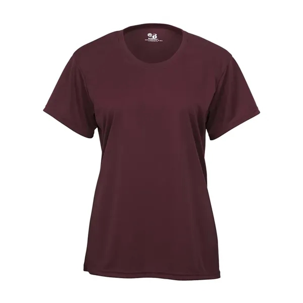 Women's short sleeve t-shirt with moisture management /anti-microbial fabric. Blank.... from ASI 84358 S&S Activewear