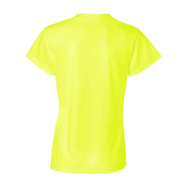 Women's short sleeve t-shirt with moisture management /anti-microbial fabric. Blank.... from ASI 84358 S&S Activewear