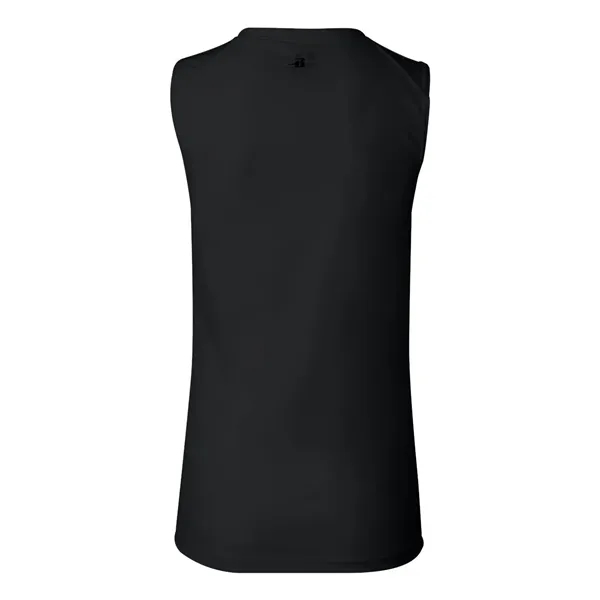 Women's sleeveless sporty t-shirt with moisture management fabric. Blank product.... from ASI 84358 S&S Activewear