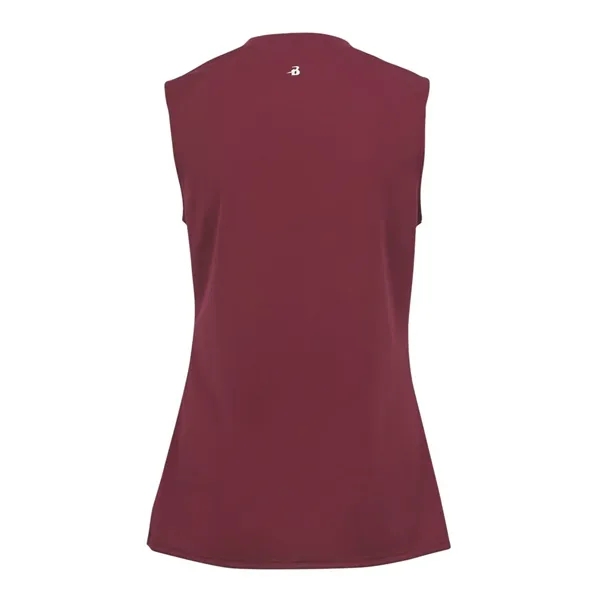 Women's sleeveless sporty t-shirt with moisture management fabric. Blank product.... from ASI 84358 S&S Activewear