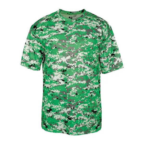 Badger B-Dry Core Digital Camo T-Shirt, blank.... from ASI 84358 S&S Activewear