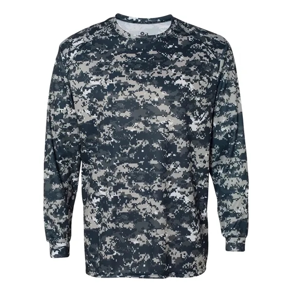 Badger Digital Camo Long Sleeve T-Shirt, blank.... from ASI 84358 S&S Activewear