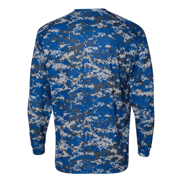 Badger Digital Camo Long Sleeve T-Shirt, blank.... from ASI 84358 S&S Activewear