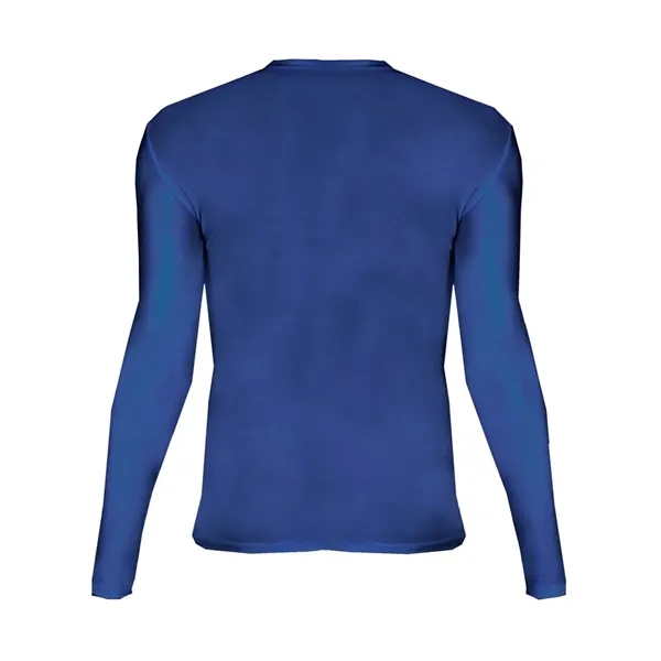 Long sleeve compression T-shirt with double-needle hem and Badger heat seal... from ASI 84358 S&S Activewear