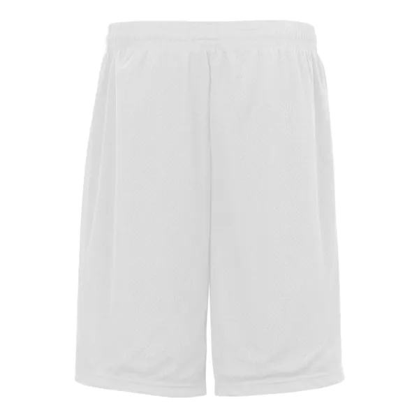 Polyester 9" pro mesh pocketed shorts. Blank product.... from ASI 84358 S&S Activewear