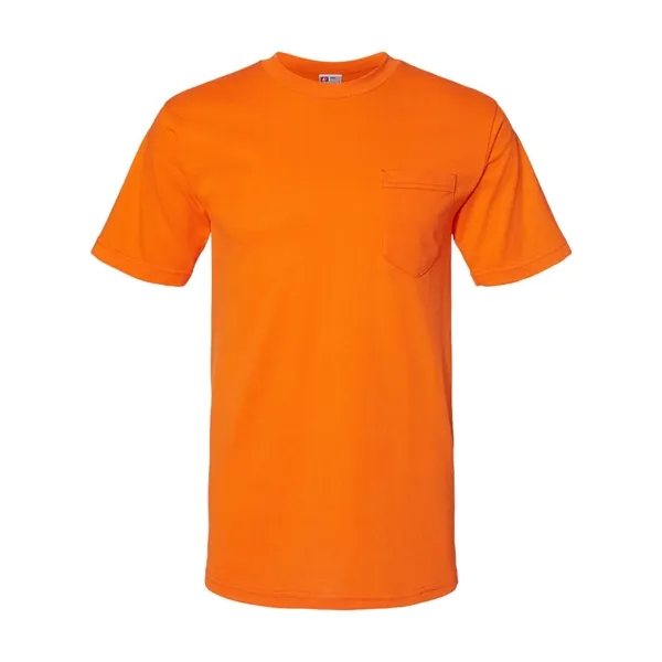Adult short sleeve 5.4 oz., 50% cotton / 50% polyester t-shirt... from ASI 84358 S&S Activewear