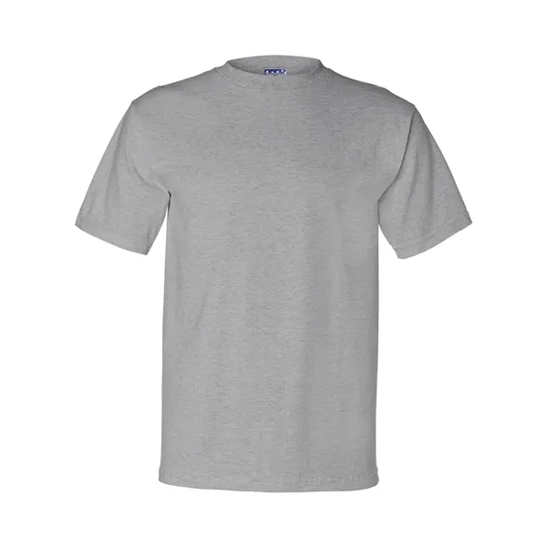 Adult pre-shrunk 100% cotton short sleeve t-shirt, union made. Blank product.... from ASI 84358 S&S Activewear