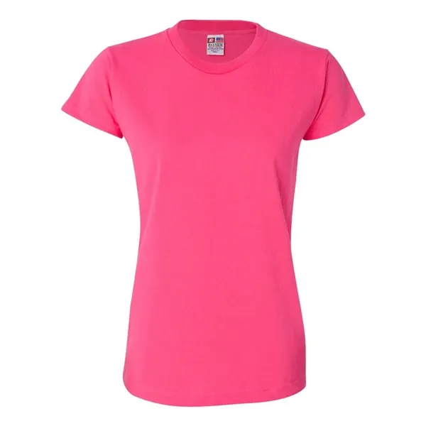 Women's USA made 6.1 oz preshrunk 100% heavyweight cotton t-shirt. Blank... from ASI 84358 S&S Activewear