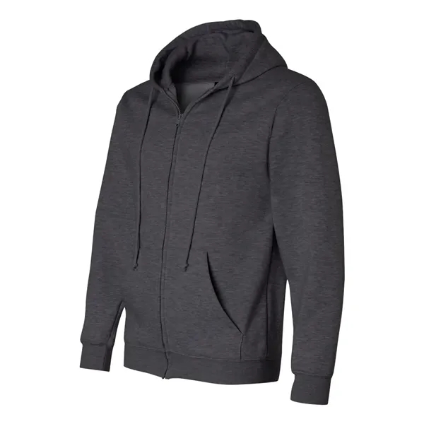 Full zip hooded sweatshirt. 9.5 oz. preshrunk 80% cotton/20% polyester. Blank.... from ASI 84358 S&S Activewear