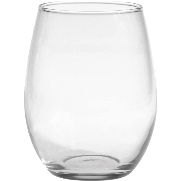 21 oz. stemless white wine glass with rounded design and customization.... from ASI 71920 Moderne Glass Company Inc / Glass America®