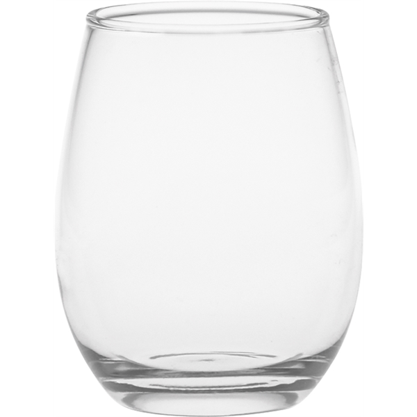 12 oz. stemless wine glass with rounded design and customization.... from ASI 71920 Moderne Glass Company Inc / Glass America®