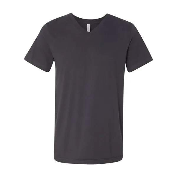 Adult short sleeve v-neck t-shirt with hemmed sleeves. Blank product.... from ASI 84358 S&S Activewear