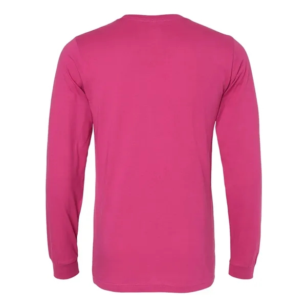 Adult long sleeve crewneck t-shirt with 2" rib cuffs. Blank product.... from ASI 84358 S&S Activewear