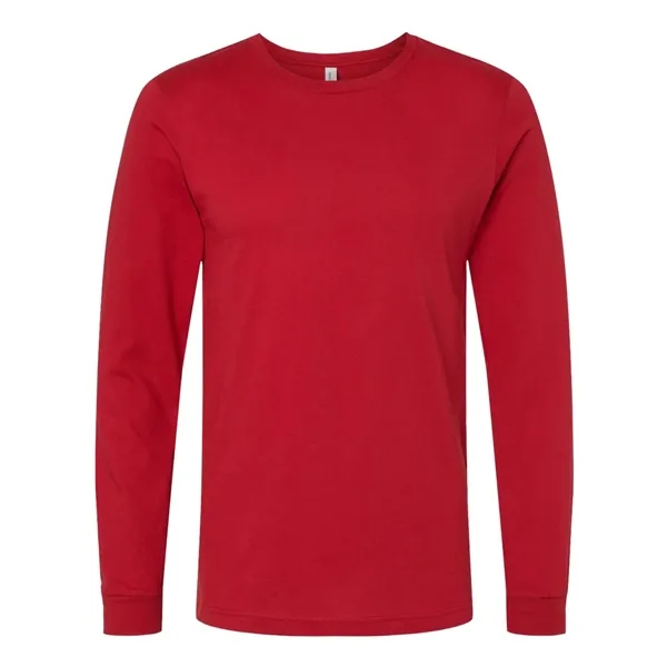 Adult long sleeve crewneck t-shirt with 2" rib cuffs. Blank product.... from ASI 84358 S&S Activewear