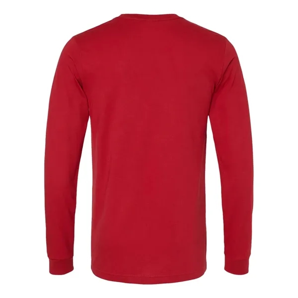 Adult long sleeve crewneck t-shirt with 2" rib cuffs. Blank product.... from ASI 84358 S&S Activewear