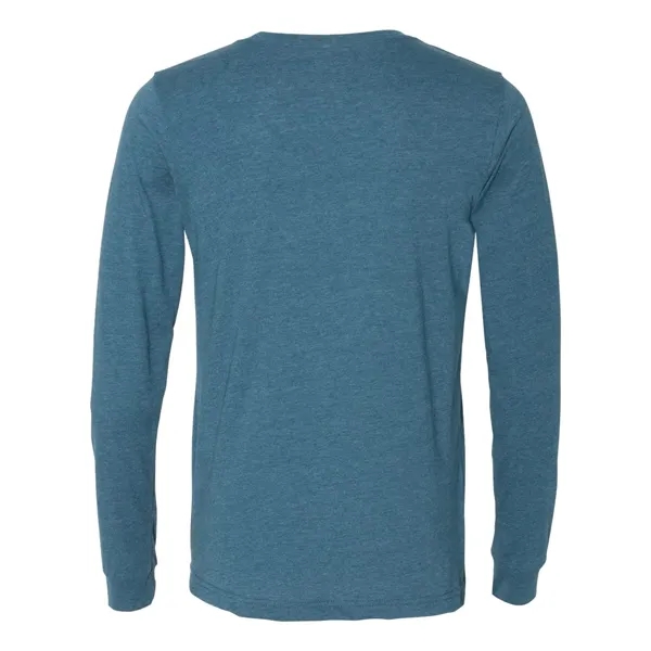 BELLA + CANVAS Unisex Heather CVC Long Sleeve Tee... from ASI 84358 S&S Activewear