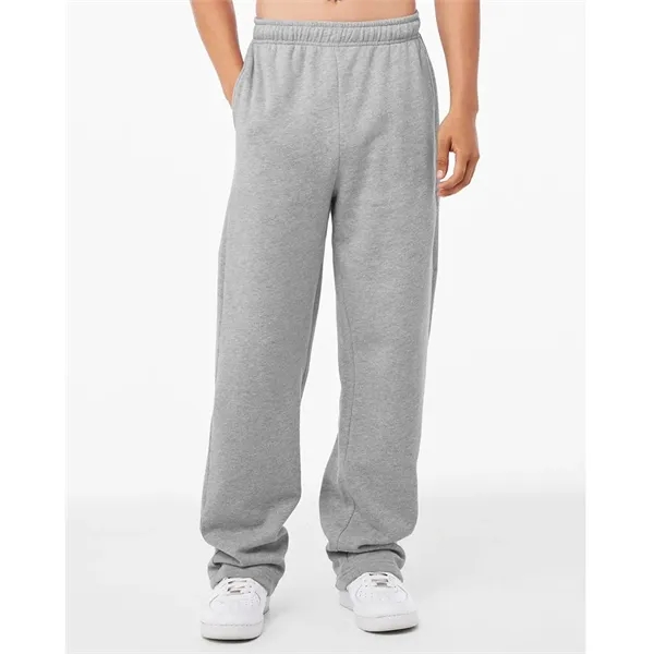 BELLA + CANVAS Unisex Sponge Fleece Straight Leg Sweatpants... from ASI 84358 S&S Activewear
