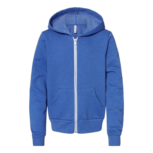 Bella+Canvas Youth Sponge Fleece Full-Zip Hoodie... from ASI 84358 S&S Activewear