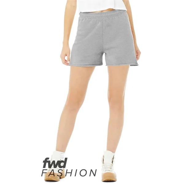 BELLA + CANVAS FWD Fashion Women's Cutoff Sweatshorts... from ASI 84358 S&S Activewear