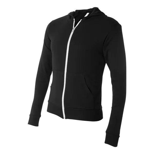Unisex lightweight hooded full-zip t-shirt. Blank product.... from ASI 84358 S&S Activewear