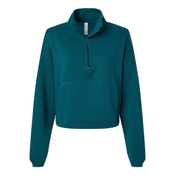 BELLA + CANVAS Women's Sponge Fleece Half Zip Pullover... from ASI 84358 S&S Activewear