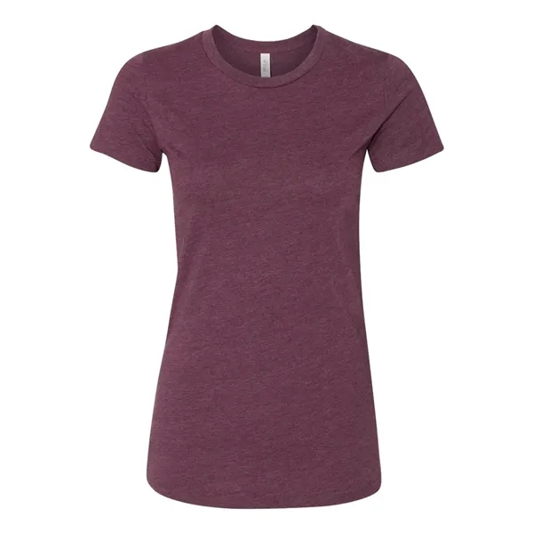 Women's cotton t-shirt with longer length body and shoulder taping. Blank... from ASI 84358 S&S Activewear