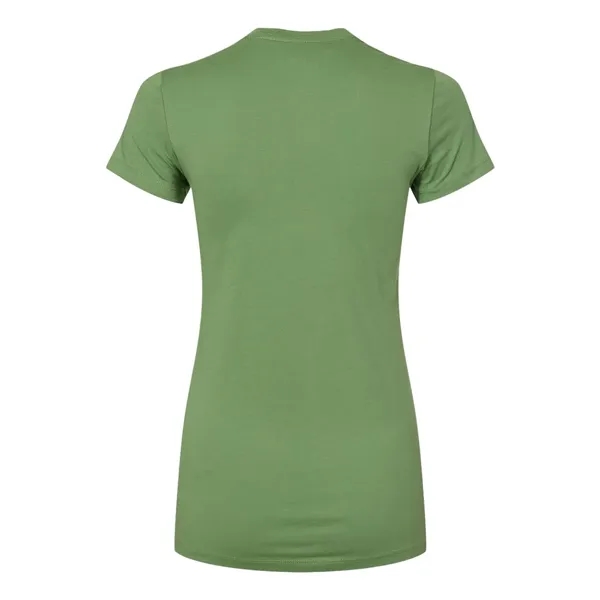 Women's cotton t-shirt with longer length body and shoulder taping. Blank... from ASI 84358 S&S Activewear