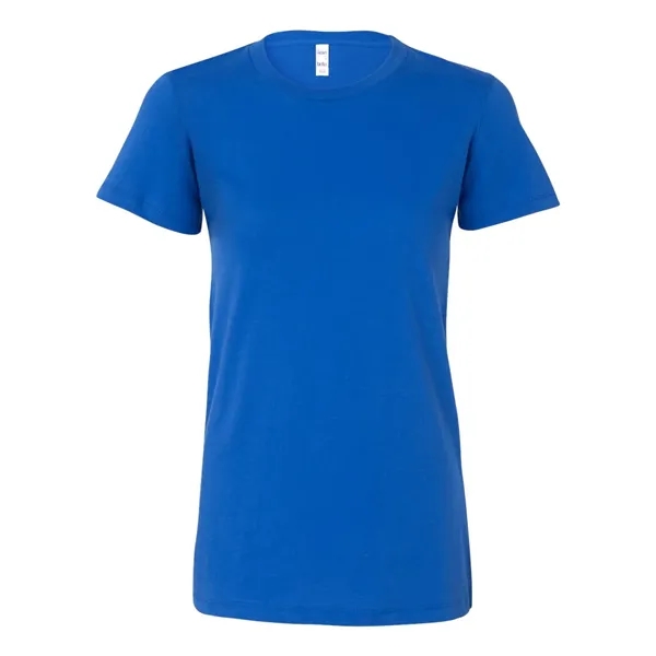 Women's cotton t-shirt with longer length body and shoulder taping. Blank... from ASI 84358 S&S Activewear