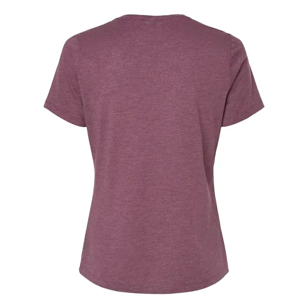 BELLA + CANVAS Women's Relaxed Fit Heather CVC Tee... from ASI 84358 S&S Activewear