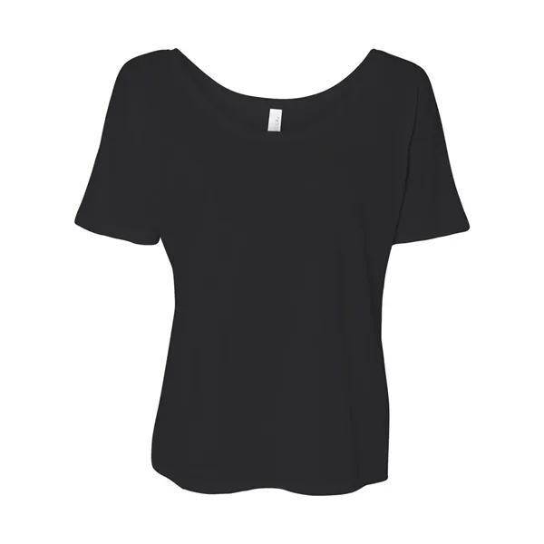 Women's flowy crewneck drop sleeve shirt. Blank product.... from ASI 84358 S&S Activewear