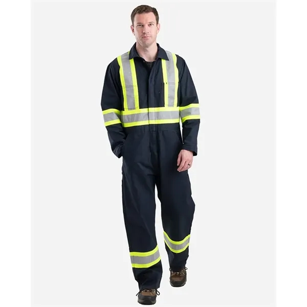 Berne Apparel Safety Striped Unlined Coverall... from ASI 84358 S&S Activewear