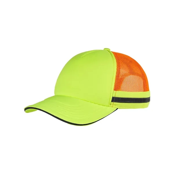 Big Accessories Safety Trucker Cap... from ASI 84358 S&S Activewear