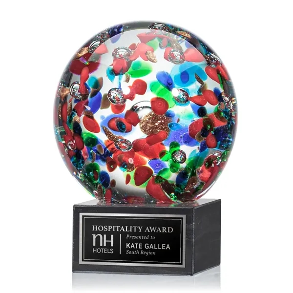 The Fantasia Award is a spectacular hand-blown work of art. Mounted... from ASI 84592 St Regis Group / St Regis
