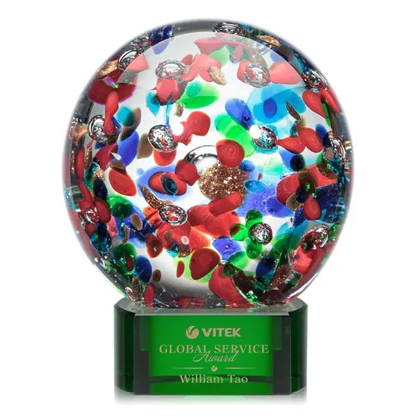 A Stunning Hand Blown work of Art with a complimenting Optical... from ASI 84592 St Regis Group / St Regis