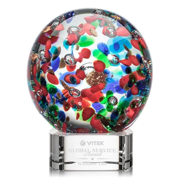 A Stunning Hand Blown work of Art with a complimenting Optical... from ASI 84592 St Regis Group / St Regis