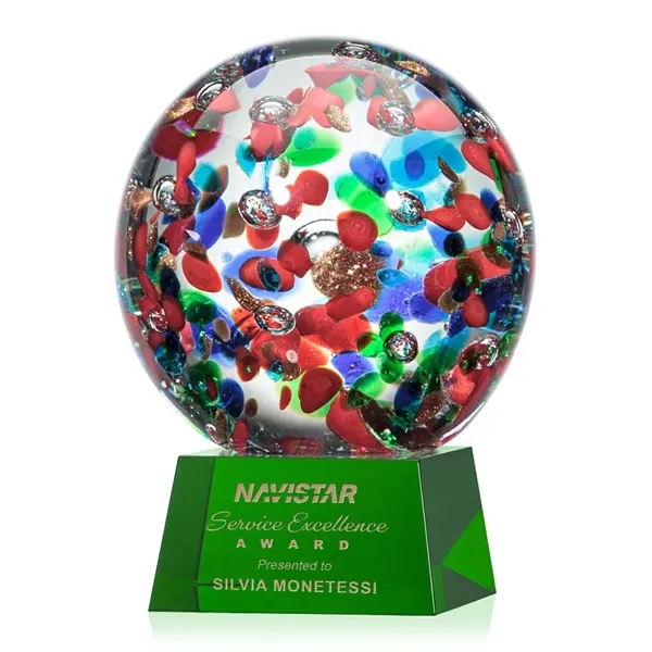 The Fantasia Award is a spectacular hand-blown work of art. Mounted... from ASI 84592 St Regis Group / St Regis